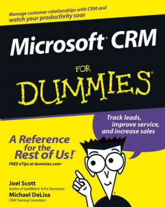 Книга Microsoft CRM For Dummies на ReadRate.com книга Microsoft CRM For Dummies