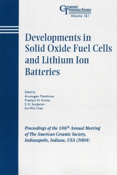 Книга Developments in Solid Oxide Fuel Cells and Lithium Iron Batteries на ReadRate.com книга Developments in Solid Oxide Fuel Cells and Lithium Iron Batteries