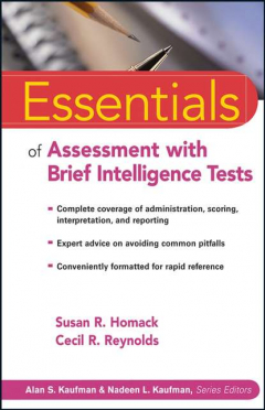 Книга Essentials of Assessment with Brief Intelligence Tests на ReadRate.com книга Essentials of Assessment with Brief Intelligence Tests