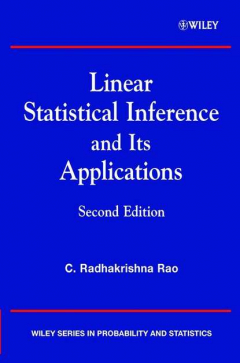 Книга Linear Statistical Inference and its Applications на ReadRate.com книга Linear Statistical Inference and its Applications