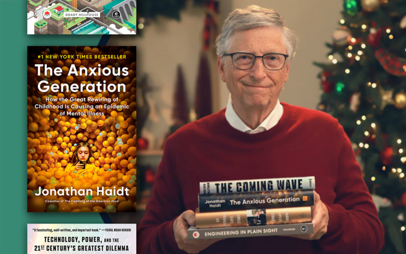 Билл Гейтс назвал топ лучших книг 2024 года