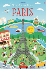 книга First Sticker Book Paris