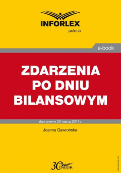 Книга ZDARZENIA PO DNIU BILANSOWYM на ReadRate.com книга ZDARZENIA PO DNIU BILANSOWYM