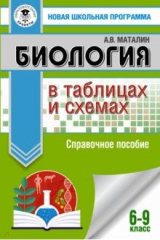 книга ОГЭ Биология в таблицах и схемах. 6-9 классы