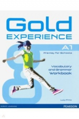 книга Gold Experience A1. Vocabulary and Grammar Workbook without key