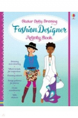 книга Sticker Dolly Dressing Fashion Designer. Activity Book