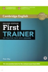 книга First Trainer Six Practice Tests with Answers with Audio