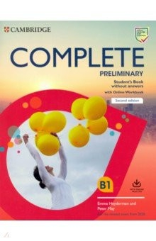 Книга Complete Preliminary Student's Book without Answers with Online Workbook. For the Revised Exam на ReadRate.com книга Complete Preliminary Student's Book without Answers with Online Workbook. For the Revised Exam