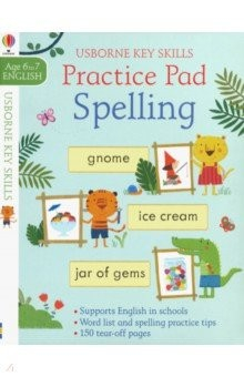 Книга Spelling Practice Pad age 6-7 на ReadRate.com книга Spelling Practice Pad age 6-7
