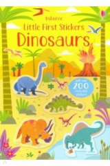 книга Little First Stickers: Dinosaurs