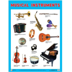 Книга Плакаты (англ). Musical Instruments (Музыкальные инструменты) на ReadRate.com книга Плакаты (англ). Musical Instruments (Музыкальные инструменты)