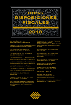 Книга Otras disposiciones fiscales 2018 на ReadRate.com книга Otras disposiciones fiscales 2018