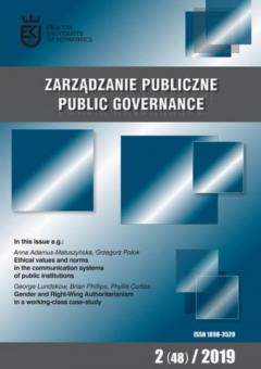 Книга Zarządzanie Publiczne nr 2(48)/2019 на ReadRate.com книга Zarządzanie Publiczne nr 2(48)/2019