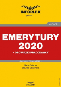 Книга Emerytury 2020 – obowiązki pracodawcy на ReadRate.com книга Emerytury 2020 – obowiązki pracodawcy