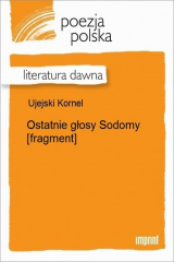 книга Ostatnie głosy Sodomy [fragment]