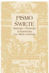 книга Pismo Święte Starego i Nowego testamentu  tzw. Biblia Gdańska