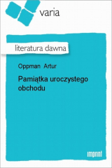 книга Pamiątka uroczystego obchodu
