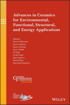 Книга Advances in Ceramics for Environmental, Functional, Structural, and Energy Applications на ReadRate.com книга Advances in Ceramics for Environmental, Functional, Structural, and Energy Applications