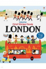 книга First Sticker Book: London