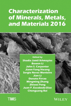 Книга Characterization of Minerals, Metals, and Materials 2016 на ReadRate.com книга Characterization of Minerals, Metals, and Materials 2016