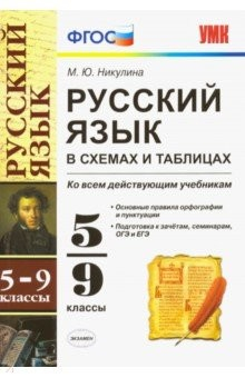 Книга Русский язык в схемах и таблицах. 5-9 классы. Ко всем учебникам. ФГОС на ReadRate.com книга Русский язык в схемах и таблицах. 5-9 классы. Ко всем учебникам. ФГОС