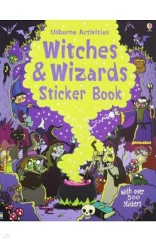 Книга Witches and Wizards Sticker Book на ReadRate.com книга Witches and Wizards Sticker Book
