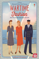 книга Historical Sticker Dolly Dressing Wartime Fashion
