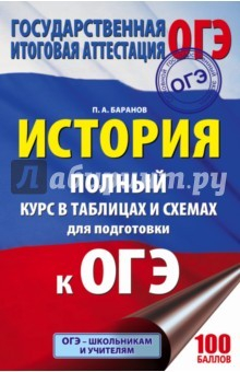 Книга ОГЭ. История. 6-9 классы. Полный курс в таблицах и схемах на ReadRate.com книга ОГЭ. История. 6-9 классы. Полный курс в таблицах и схемах
