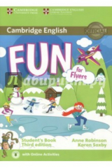 книга Fun for Starters, Movers and Flyers Flyers SB +Aud