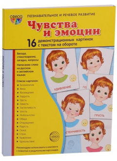 Книга Чувства и эмоции. Демонстрационные картинки с текстом, беседы, стихотворения, загадки, вопросы на ReadRate.com книга Чувства и эмоции. Демонстрационные картинки с текстом, беседы, стихотворения, загадки, вопросы