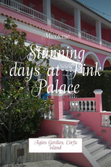 книга Stunning days at Pink Palace. Agios Gordios, Corfu island