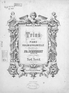 Книга Trios pour piano, violon et violoncelle par Fr. Schubert на ReadRate.com книга Trios pour piano, violon et violoncelle par Fr. Schubert