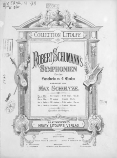 Книга Symphonie № 1, B-dur (sib majeur) на ReadRate.com книга Symphonie № 1, B-dur (sib majeur)