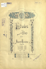 книга 3 этюда для фортепиано