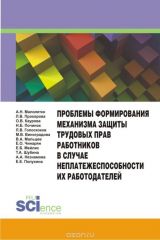 книга Проблемы формирования механизма защиты трудовых прав работников в случае неплатежеспособности их работодателей. Монография