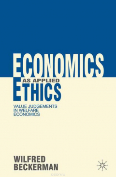 книга Economics as Applied Ethics