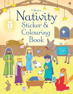 Книга Nativity Sticker and Colouring Book на ReadRate.com книга Nativity Sticker and Colouring Book