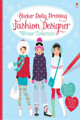 книга Sticker Dolly Dressing Fashion Designer Winter Collection
