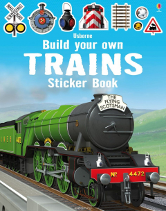 Книга Build your own Trains Sticker Book на ReadRate.com книга Build your own Trains Sticker Book
