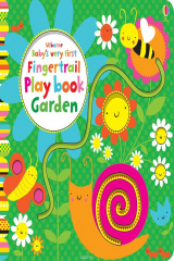 книга Baby's Very First Fingertrails Play Book Garden