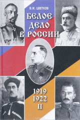 книга Белое дело в России. 1919-1922. Часть 2. Формирование и эволюция политических структур Белого движения в России