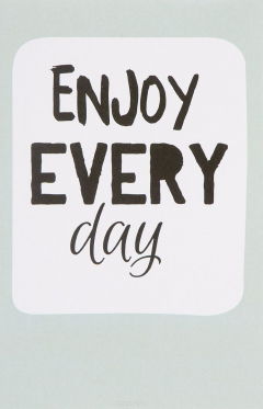 Книга Enjoy every day (light blue) на ReadRate.com книга Enjoy every day (light blue)