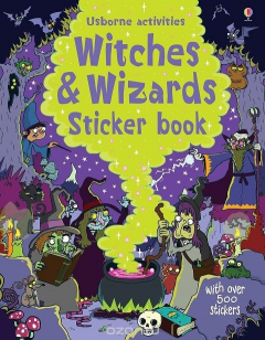 Книга Witches & wizards sticker book на ReadRate.com книга Witches & wizards sticker book