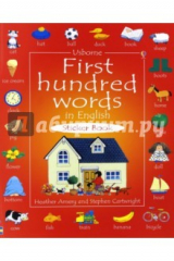 книга First 100 Words in English - St Book