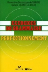 книга Exercices de grammaire, perfectionnement cahier d&apos,exercices