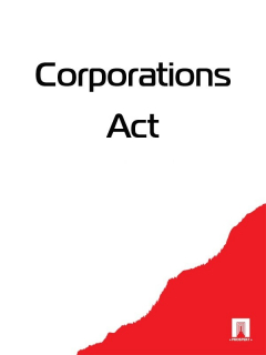 Книга Corporations Act на ReadRate.com книга Corporations Act