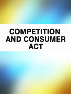 книга Competition and Consumer Act