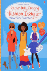 книга Sticker Dolly Dressing Fashion Designer New York Collection