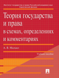 книга Теория государства и права в схемах, определениях и комментариях. Учебное пособие