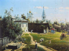 Книга Василий Поленов. Московский дворик. 1878. Пазл, 60 элементов на ReadRate.com книга Василий Поленов. Московский дворик. 1878. Пазл, 60 элементов
